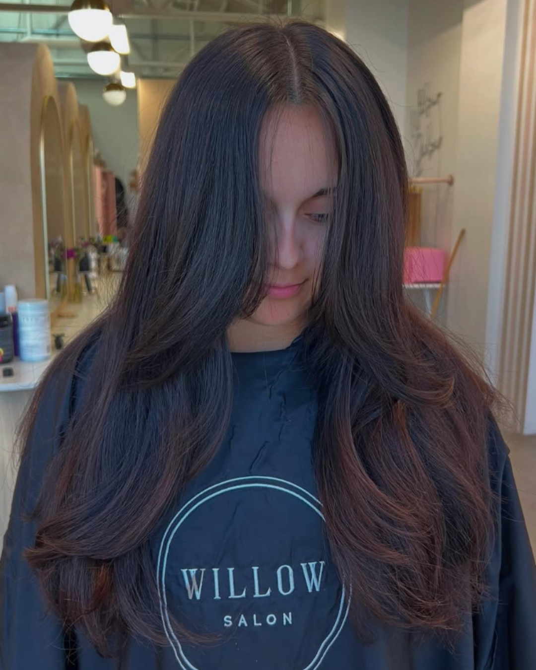 Long Layers with Blowout by Lindsey