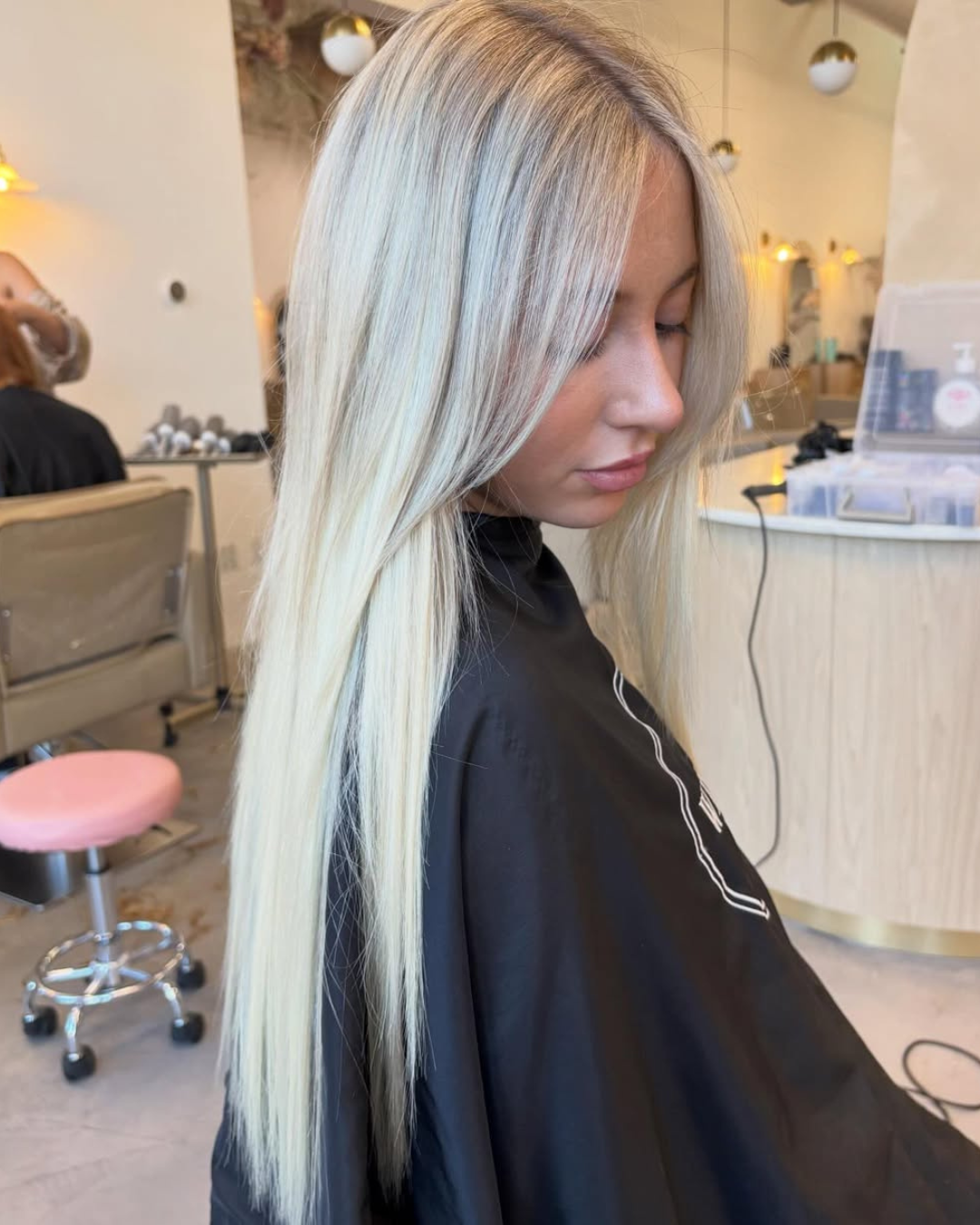 Blonde Extensions by Gel