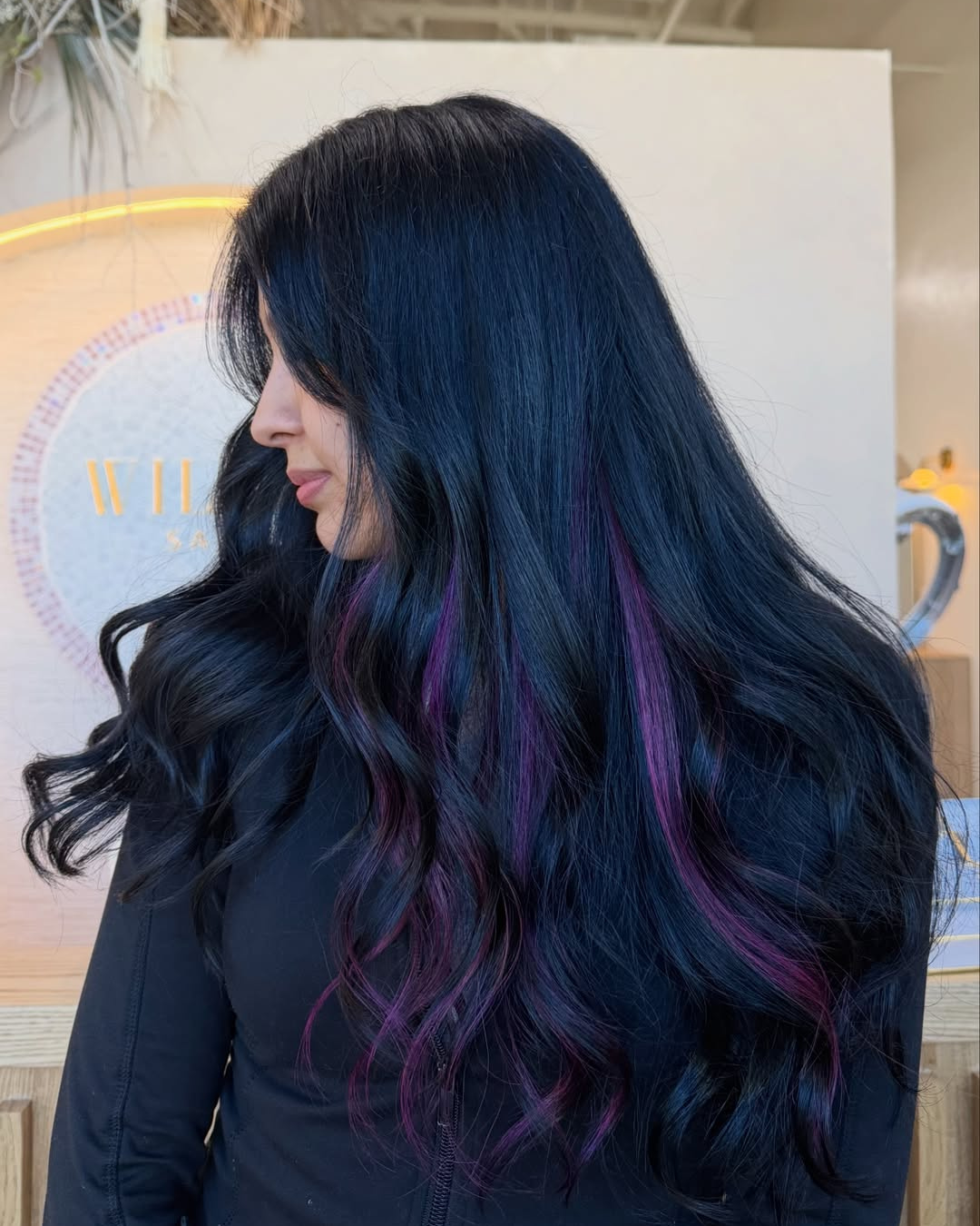 Pop of Color Pink Balayage by Yesenia